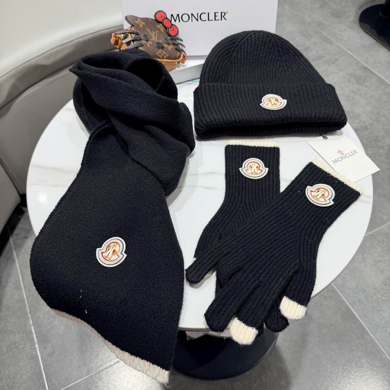 Moncler scarf hat gloves (87)