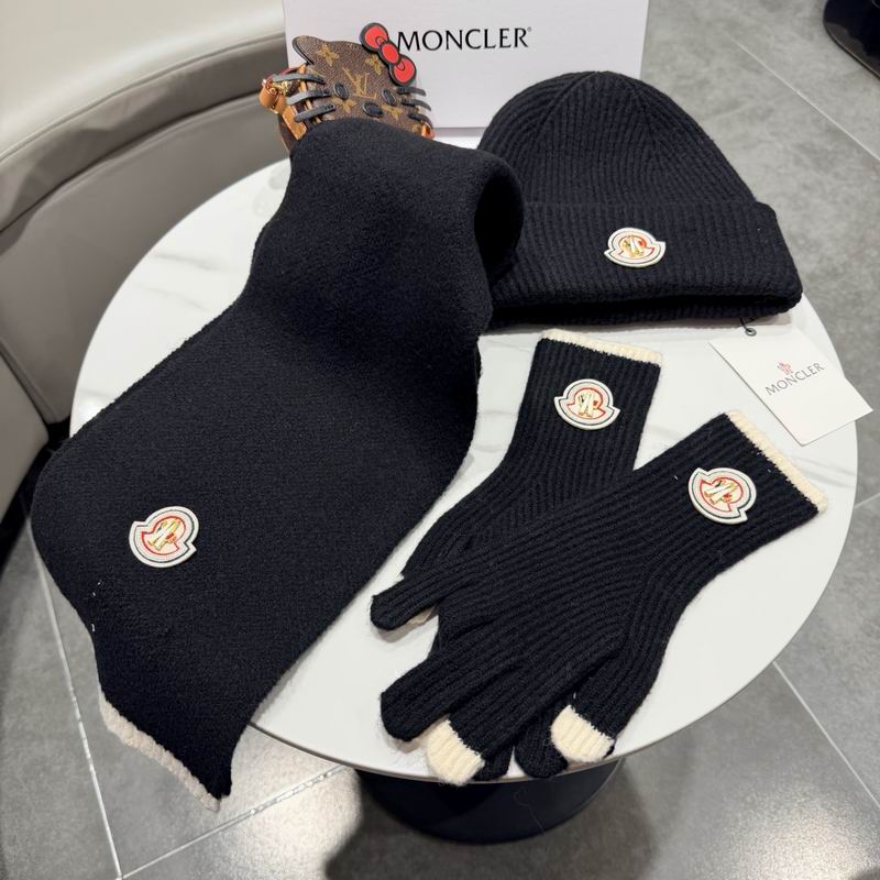 Moncler scarf hat gloves (89)