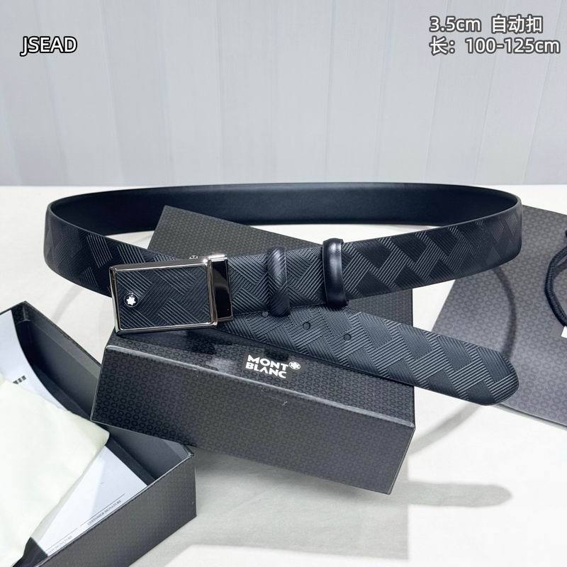Montblanc belt 35mm（自动扣）X100-125cm 8L (4)