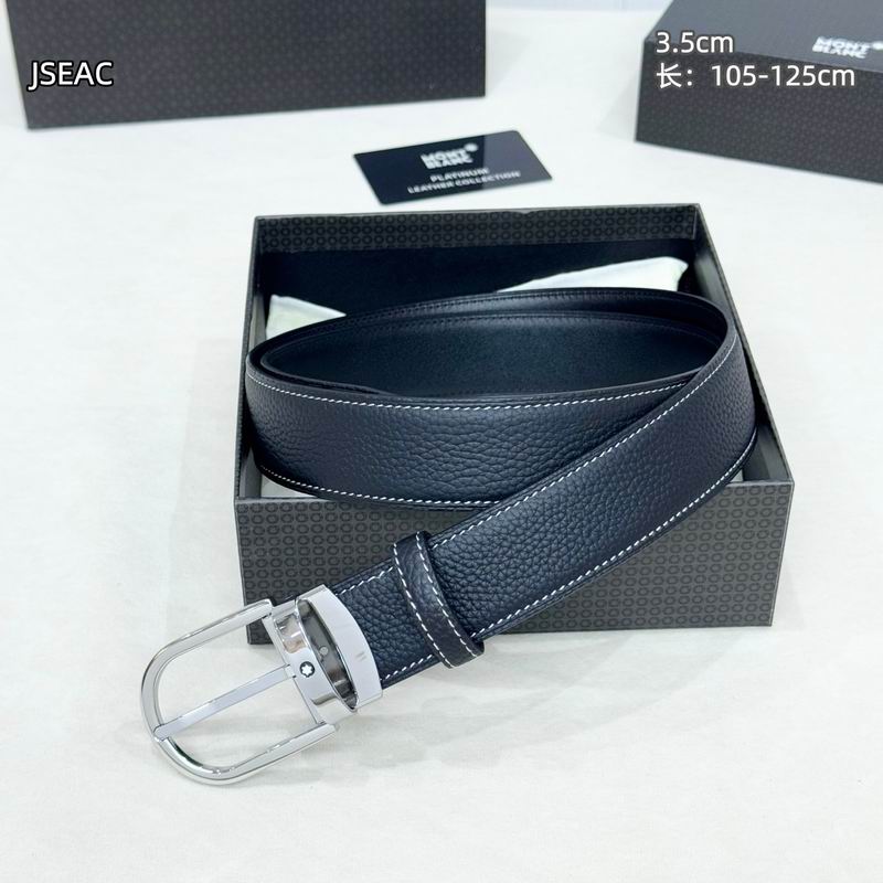 Montblanc belt 35mm（自动扣）X105-125cm 8L (5)
