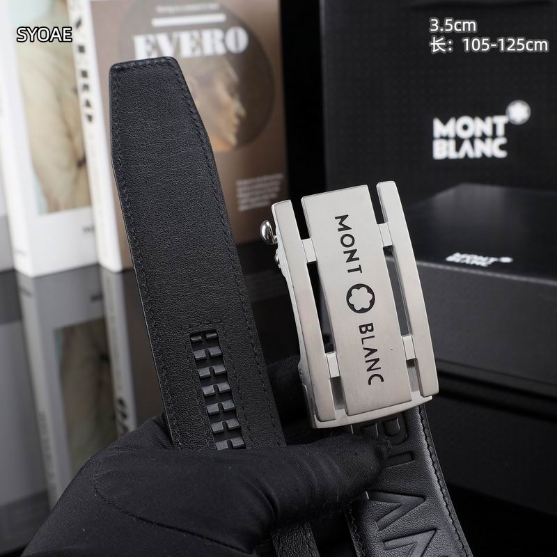 Montblanc belt 35mm(自动扣）X105-125cm 8L (5)