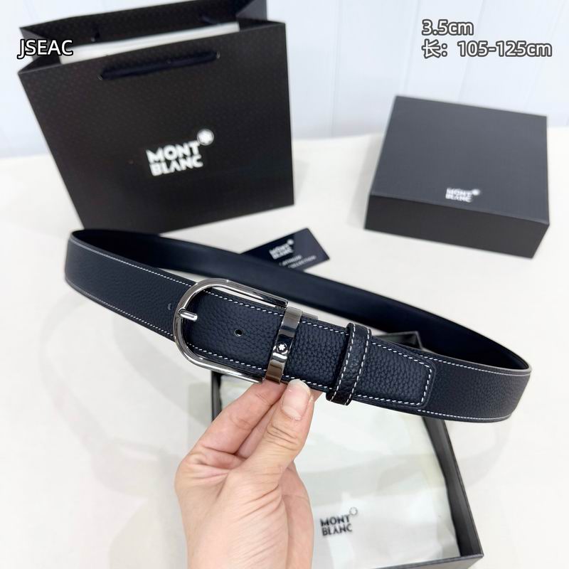 Montblanc belt 35mm（自动扣）X105-125cm 8L (9)
