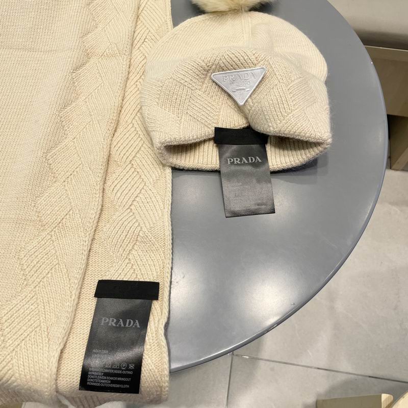 Prada Scarf Hat (1137)