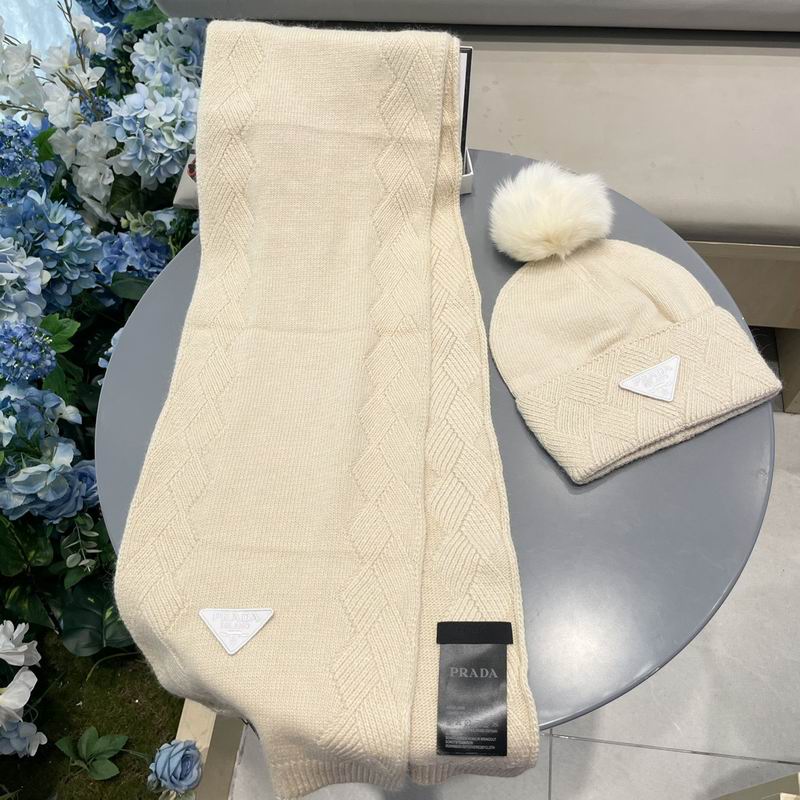 Prada Scarf Hat (1138)