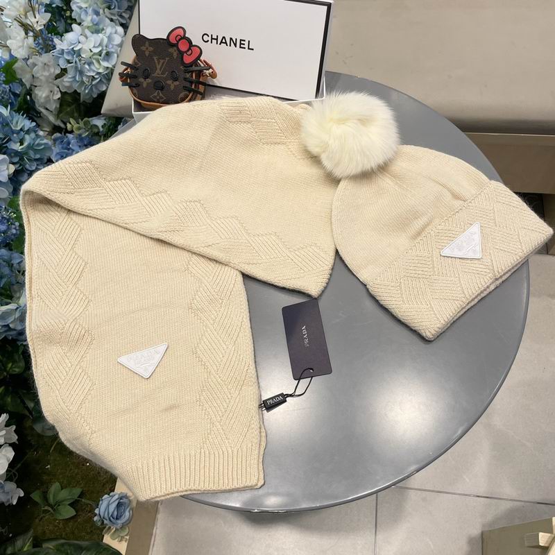 Prada Scarf Hat (1143)