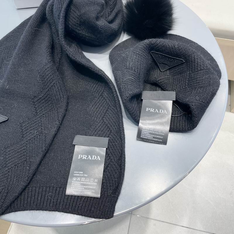 Prada Scarf Hat (1145)