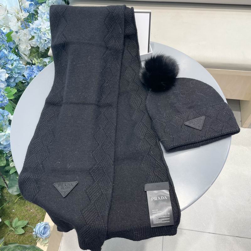 Prada Scarf Hat (1146)