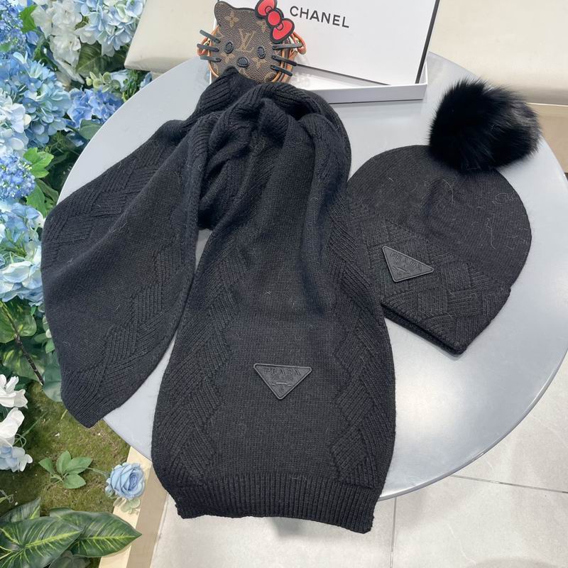 Prada Scarf Hat (1147)