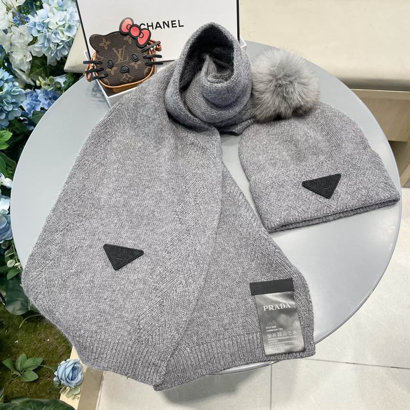 Prada Scarf Hat (1153)
