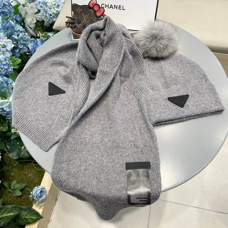 Prada Scarf Hat (1156)