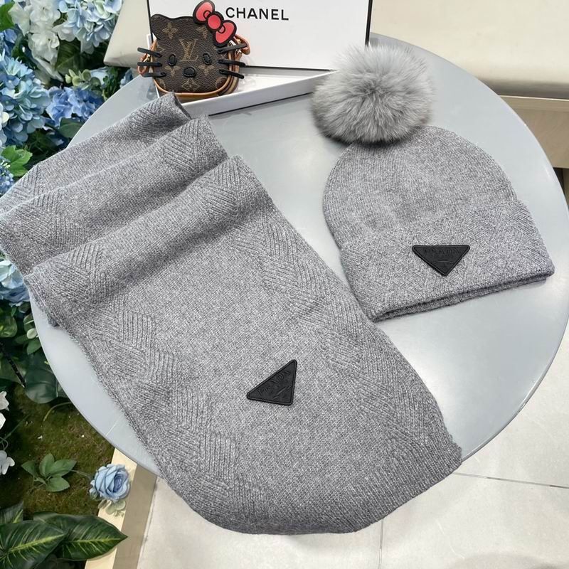 Prada Scarf Hat (1159)