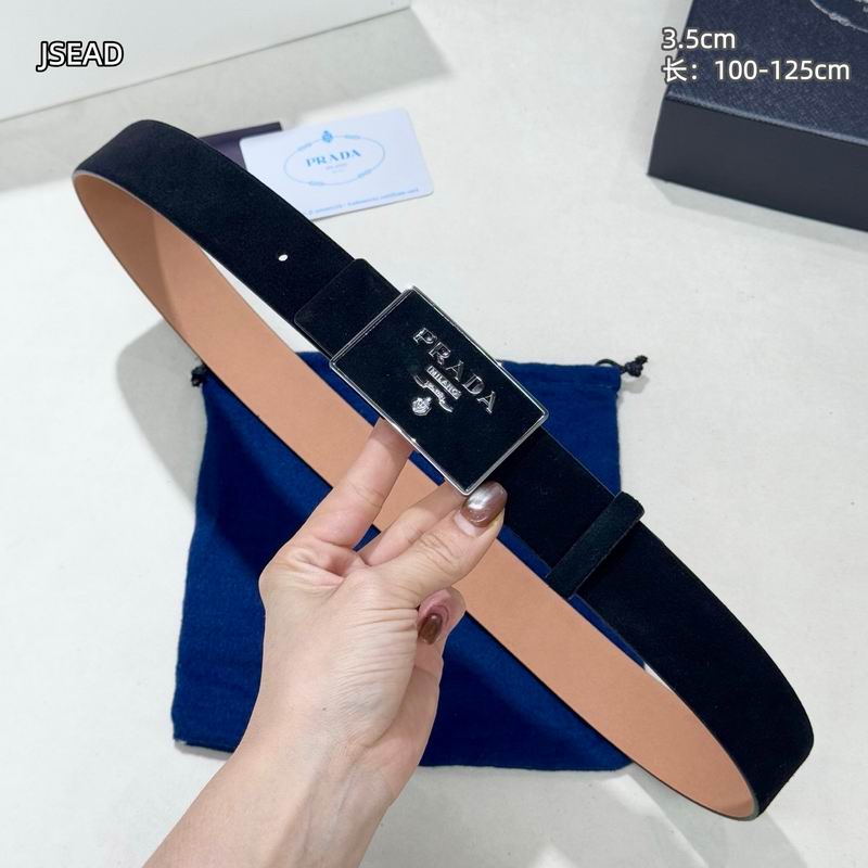 Prada belt 35mmX100-125cm 8L (101)
