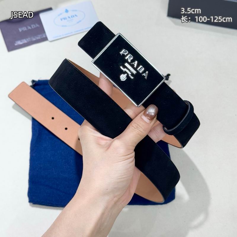 Prada belt 35mmX100-125cm 8L (102)