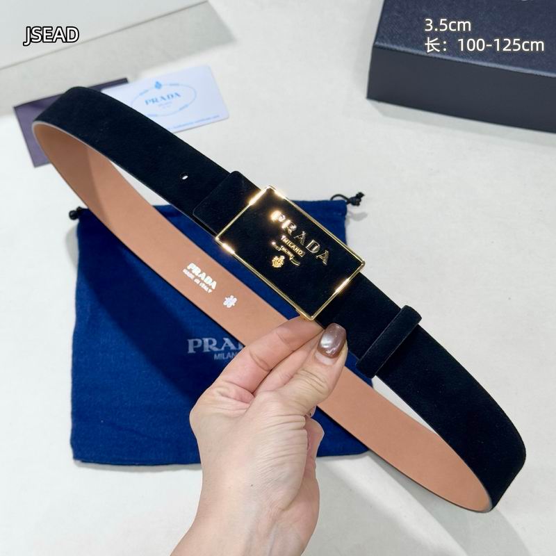 Prada belt 35mmX100-125cm 8L (105)