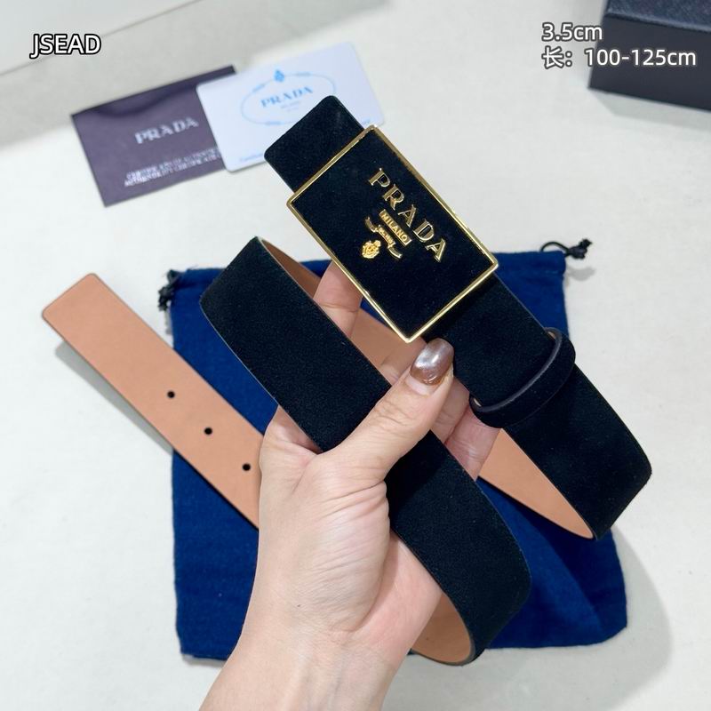 Prada belt 35mmX100-125cm 8L (106)