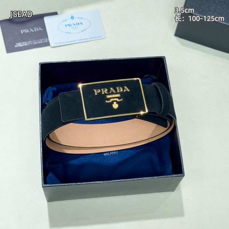 Prada belt 35mmX100-125cm 8L (107)