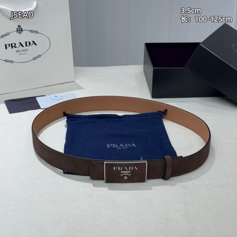 Prada belt 35mmX100-125cm 8L (108)