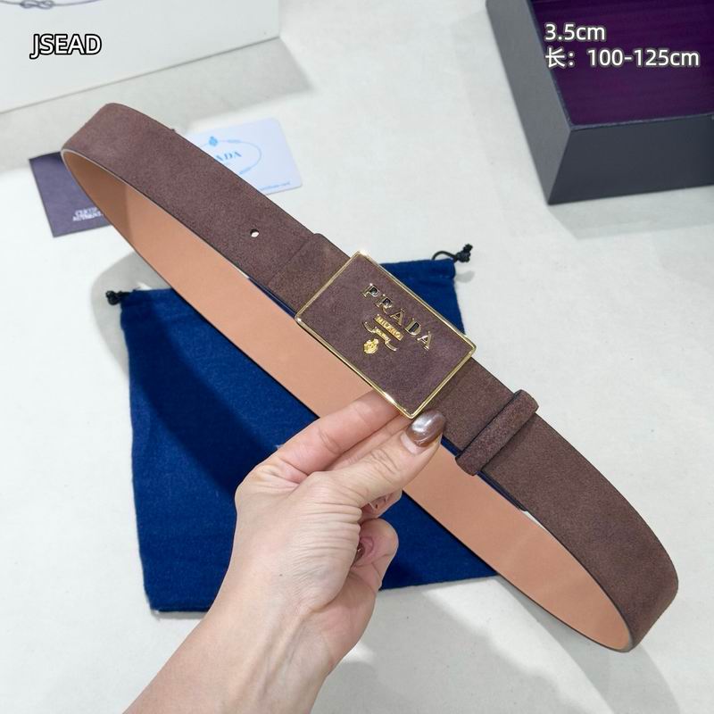 Prada belt 35mmX100-125cm 8L (113)