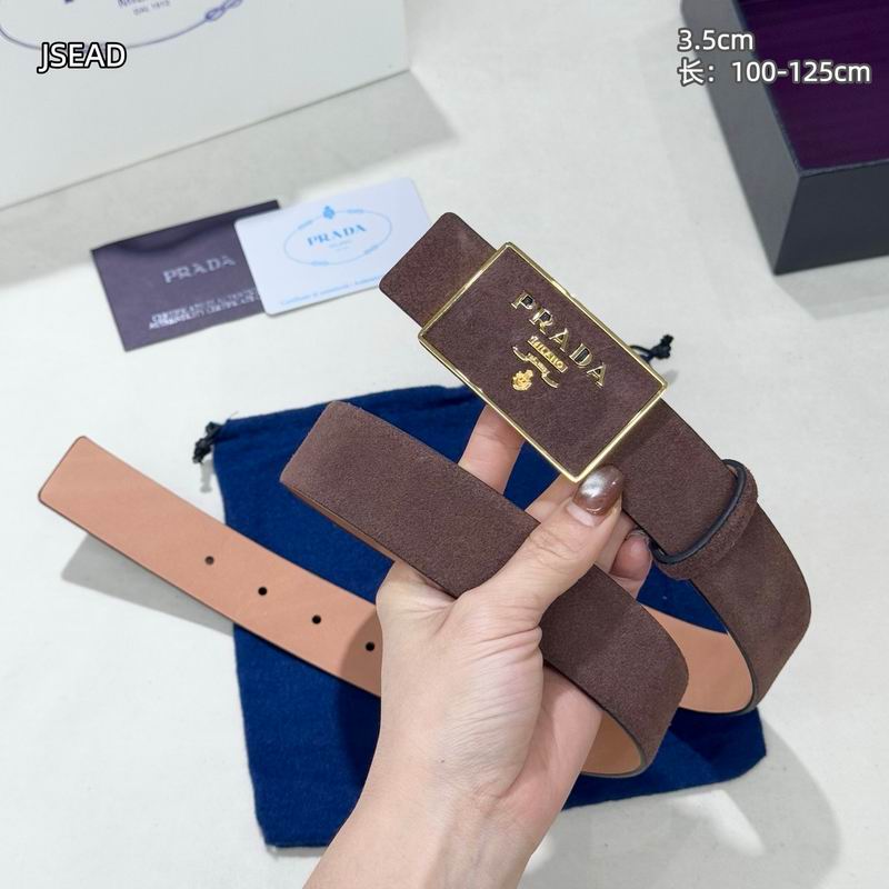 Prada belt 35mmX100-125cm 8L (114)