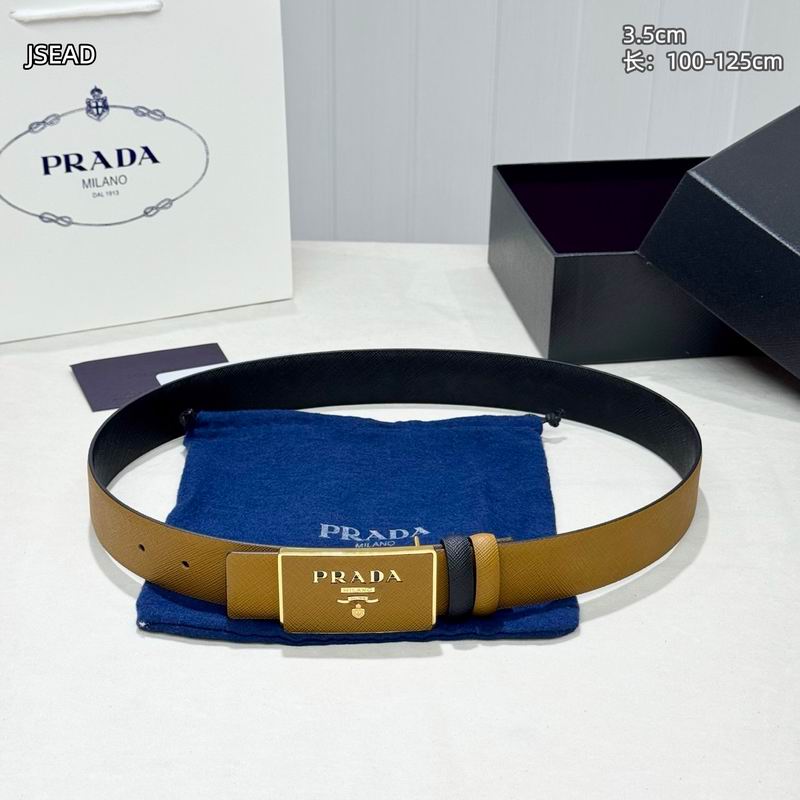 Prada belt 35mmX100-125cm 8L (36)