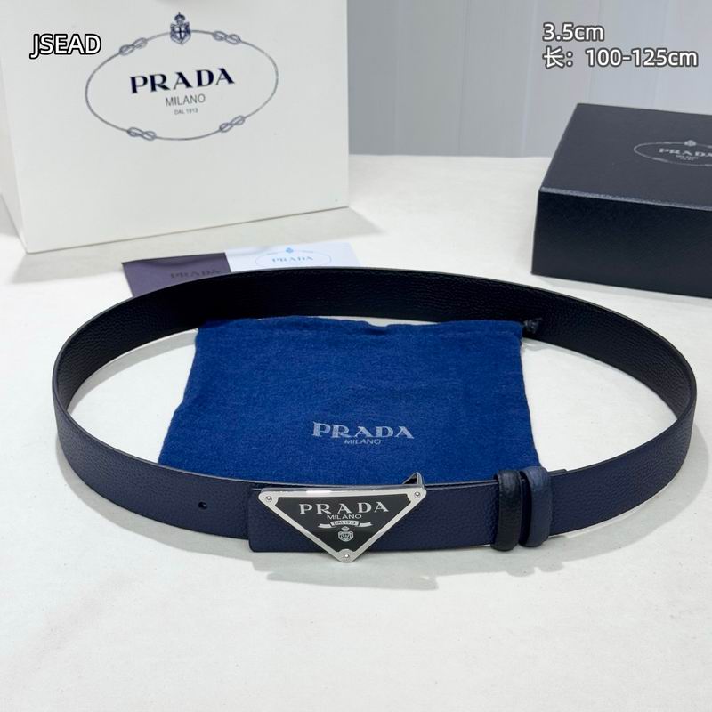 Prada belt 35mmX100-125cm 8L (56)