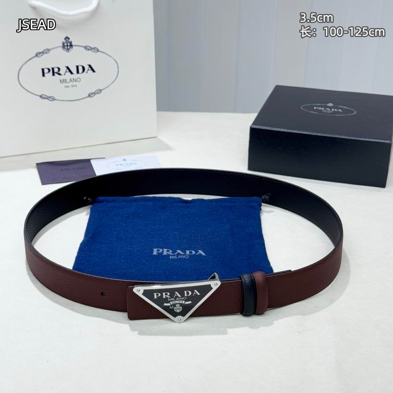 Prada belt 35mmX100-125cm 8L (60)