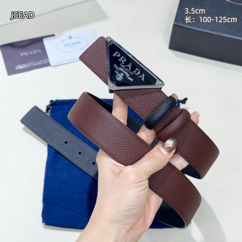 Prada belt 35mmX100-125cm 8L (62)