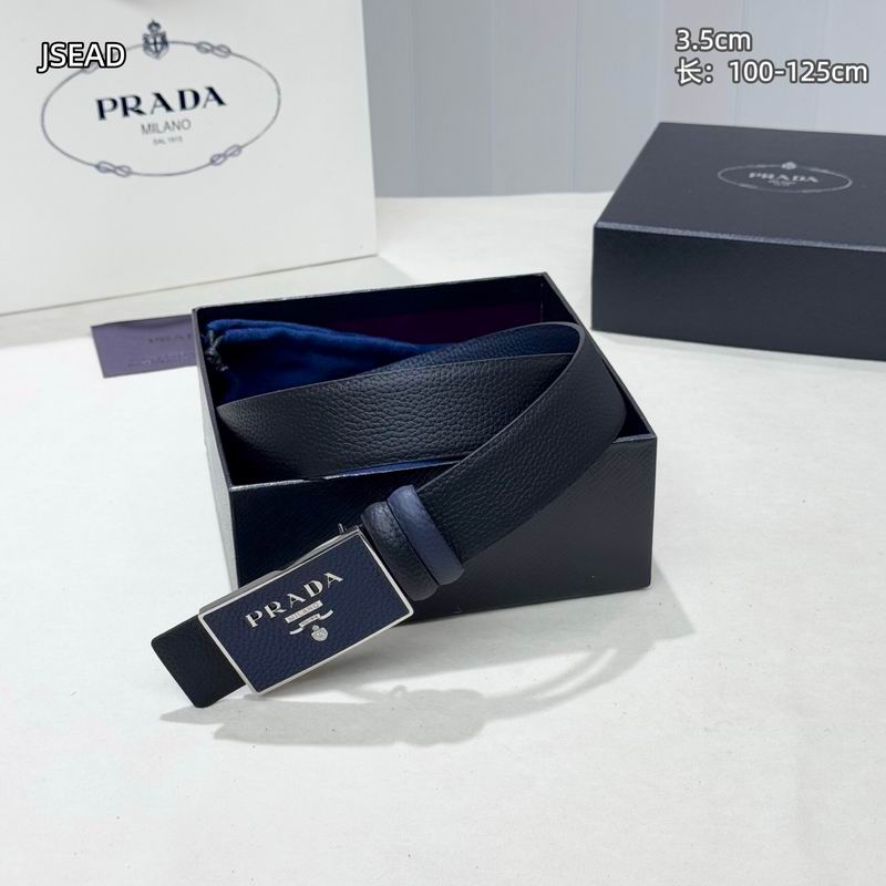 Prada belt 35mmX100-125cm 8L (75)