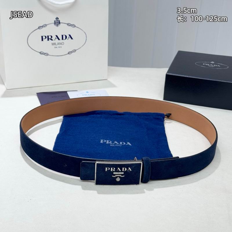 Prada belt 35mmX100-125cm 8L (92)