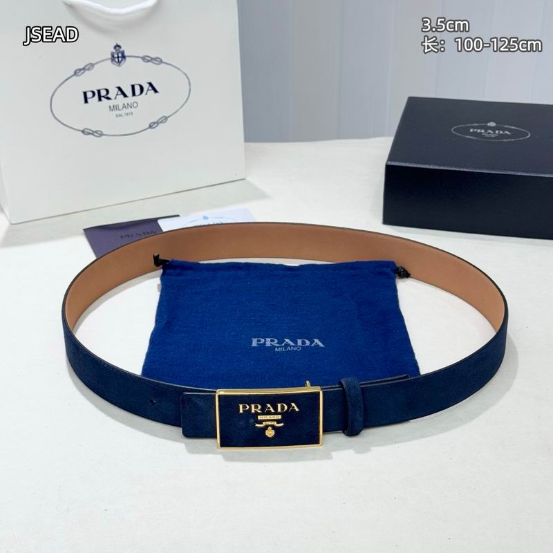 Prada belt 35mmX100-125cm 8L (96)