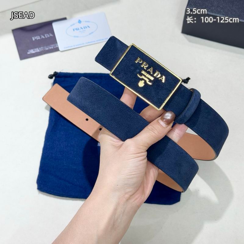 Prada belt 35mmX100-125cm 8L (98)