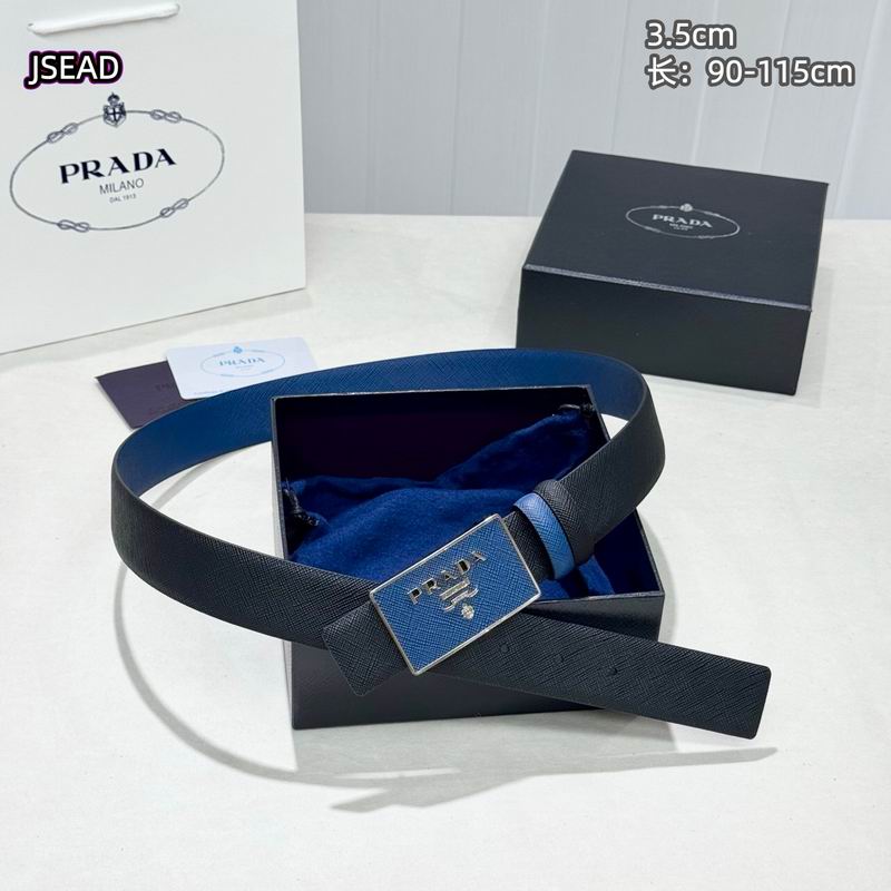 Prada belt 35mmX90-115cm 8L (45)