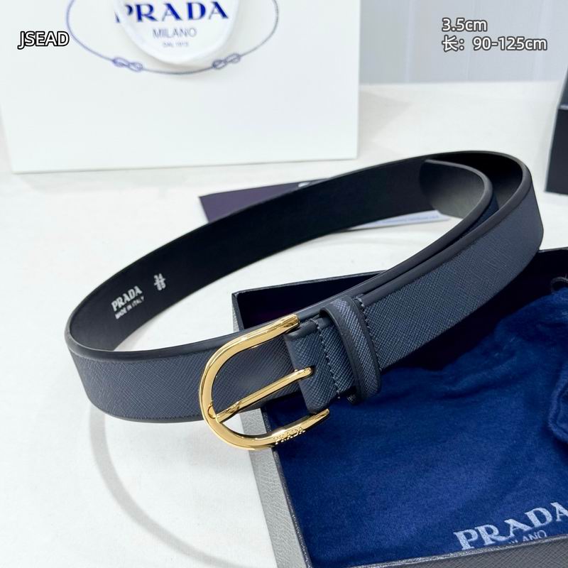 Prada belt 35mmX90-125cm 8L (8)