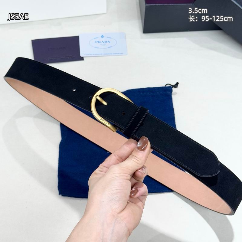 Prada belt 35mmX95-125cm 8L (54)