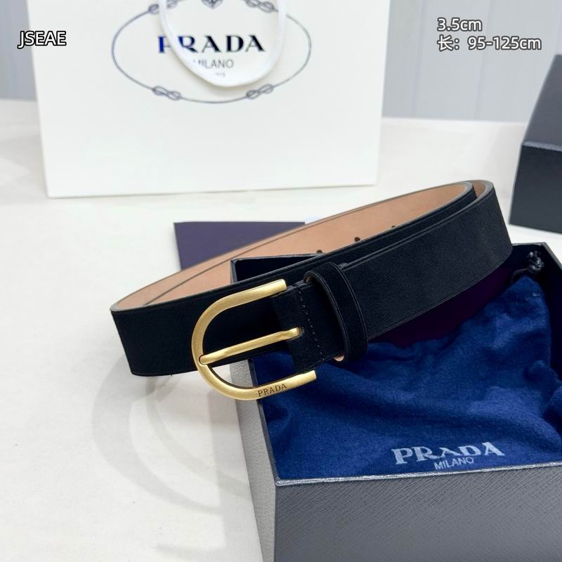Prada belt 35mmX95-125cm 8L (55)