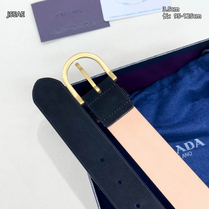 Prada belt 35mmX95-125cm 8L (56)