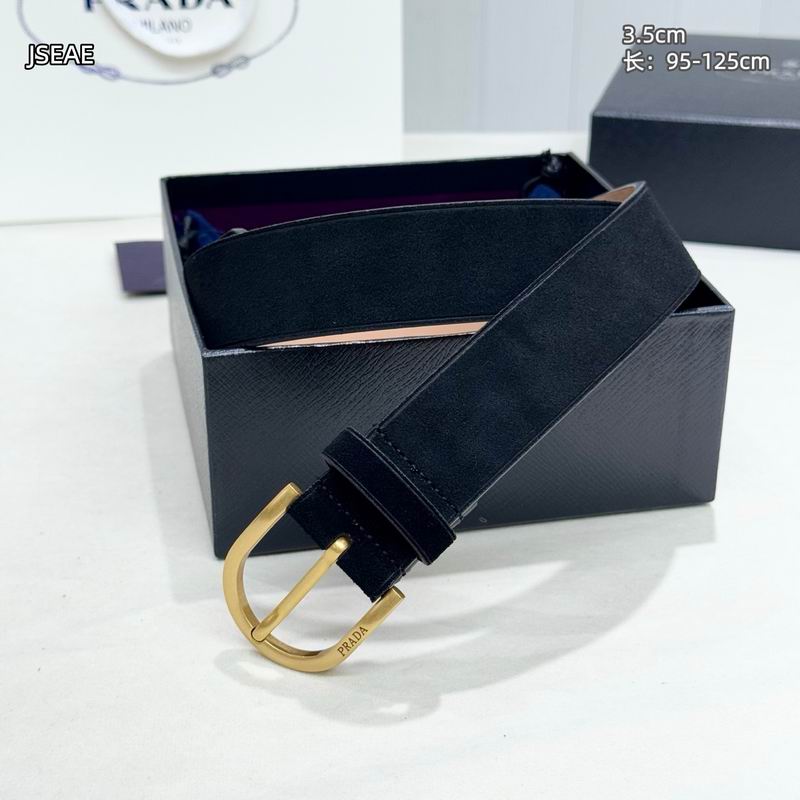 Prada belt 35mmX95-125cm 8L (57)