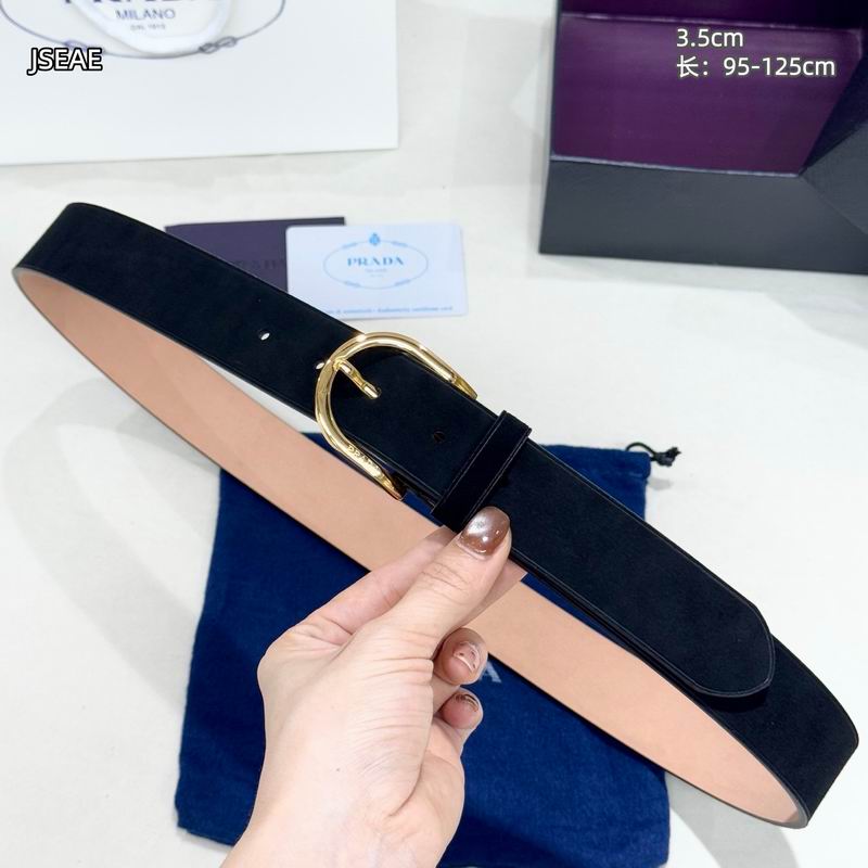 Prada belt 35mmX95-125cm 8L (62)