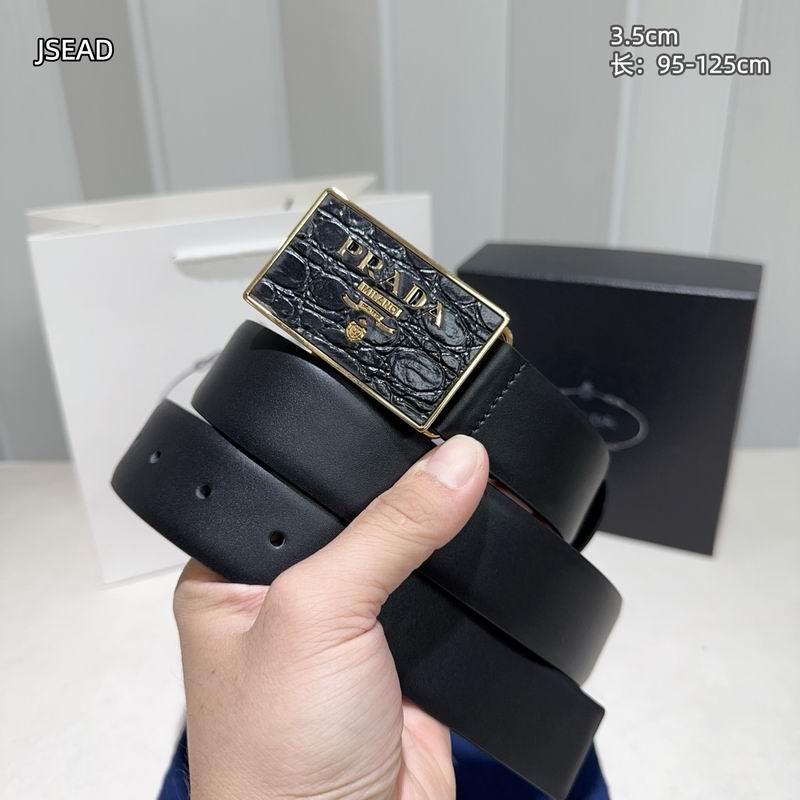 Prada belt 35mmX95-125cm 8L (8)