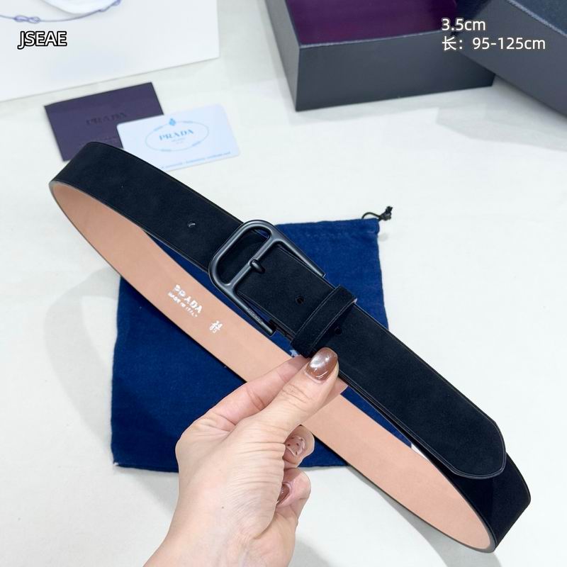 Prada belt 35mmX95-125cm 8L (86)