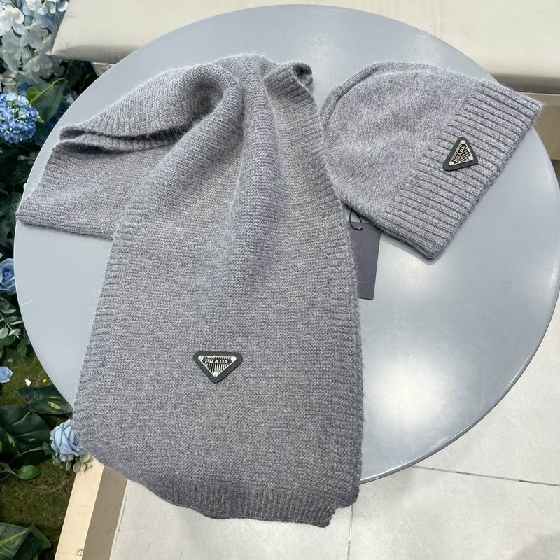 Prada scarf hat (330)