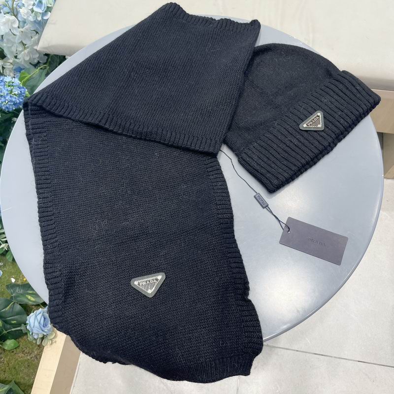 Prada scarf hat (339)