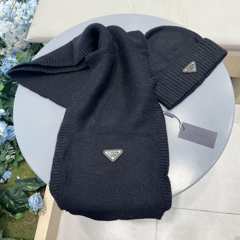Prada scarf hat (341)
