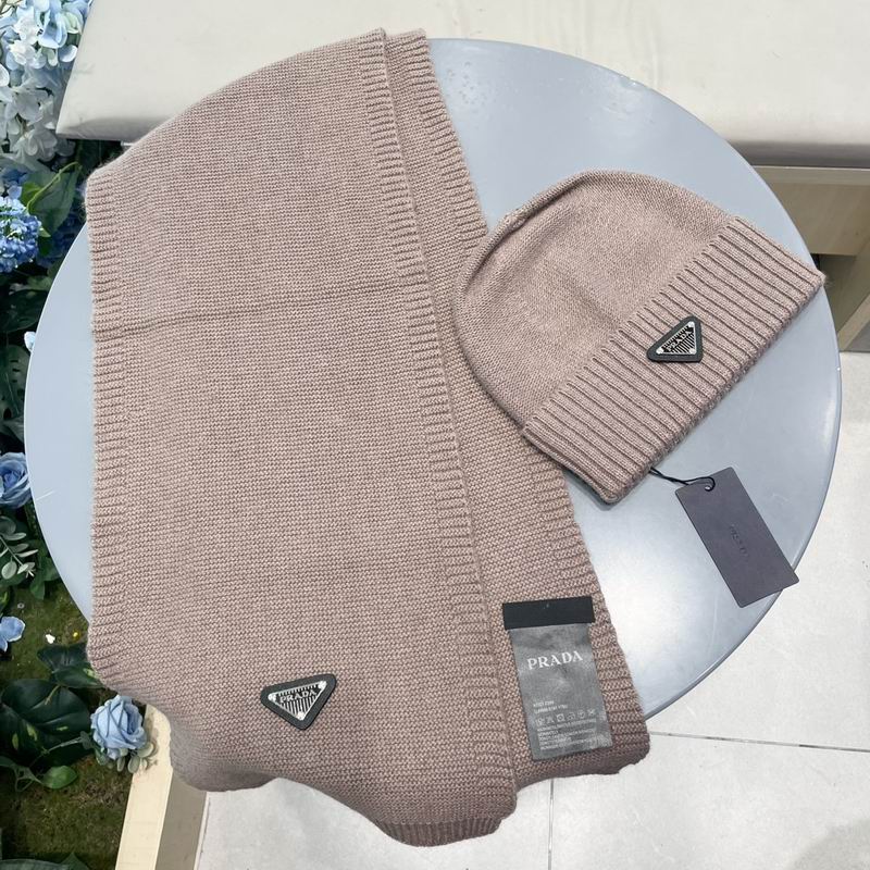 Prada scarf hat (343)