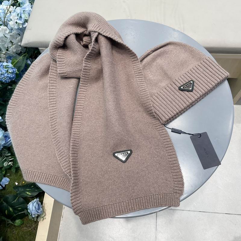 Prada scarf hat (344)