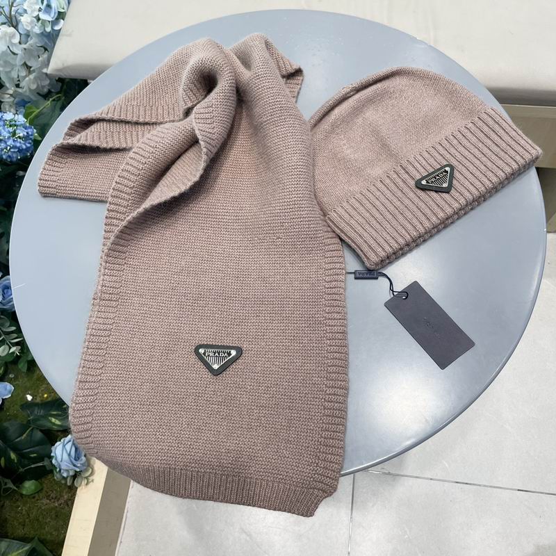 Prada scarf hat (348)