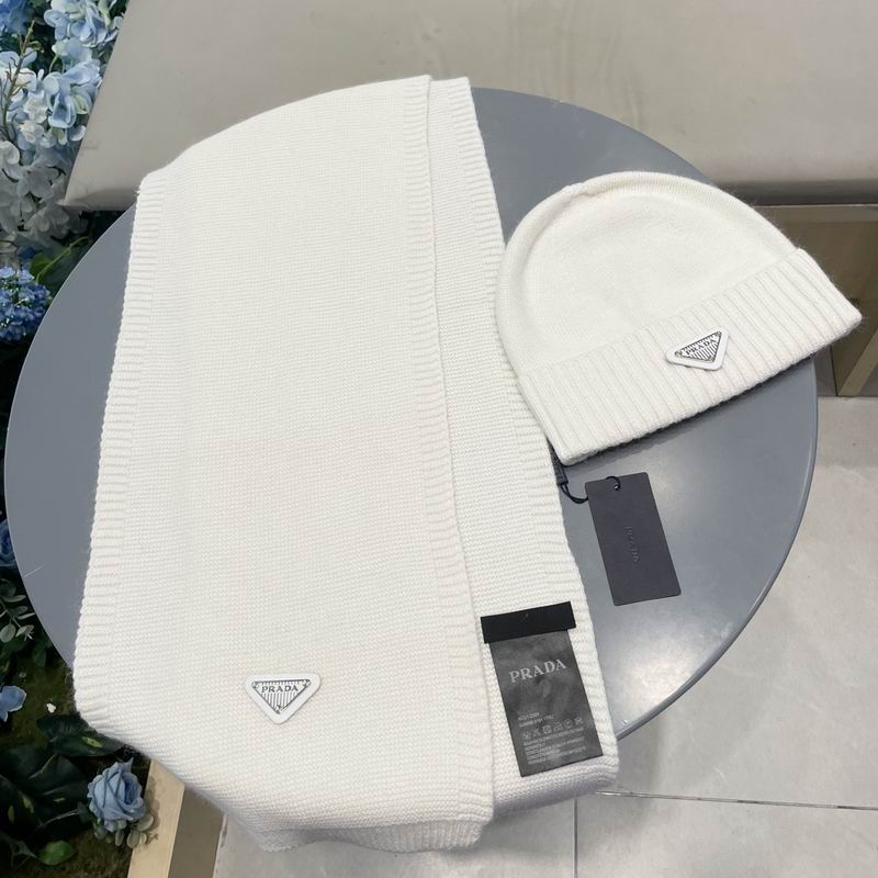 Prada scarf hat (354)