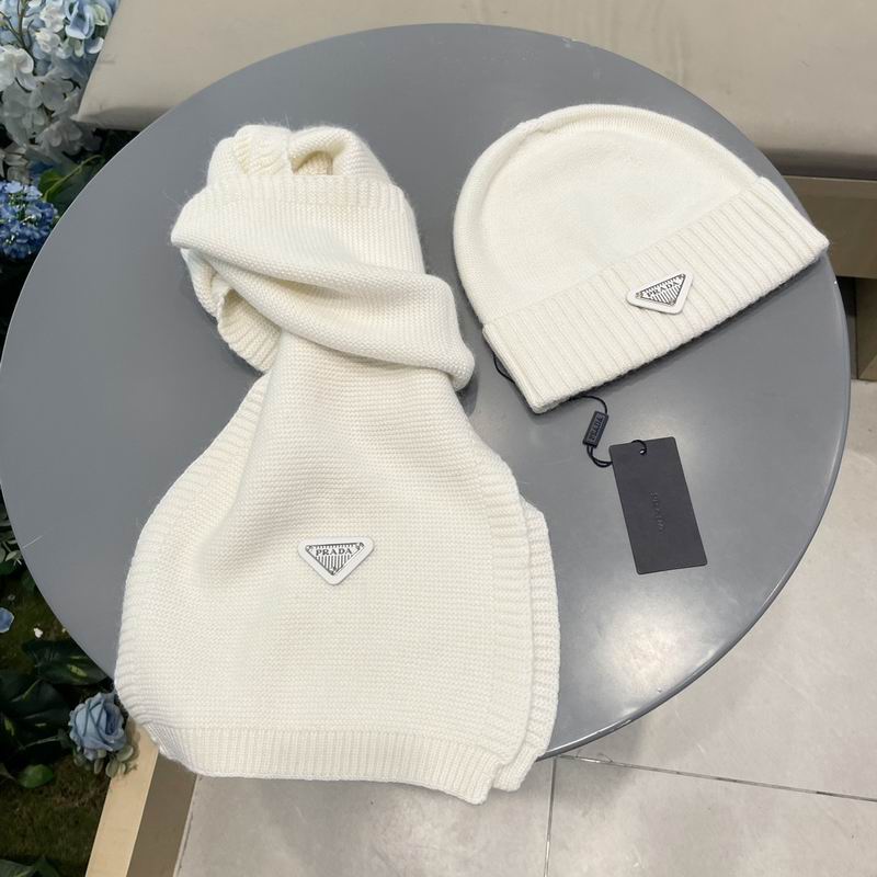 Prada scarf hat (357)