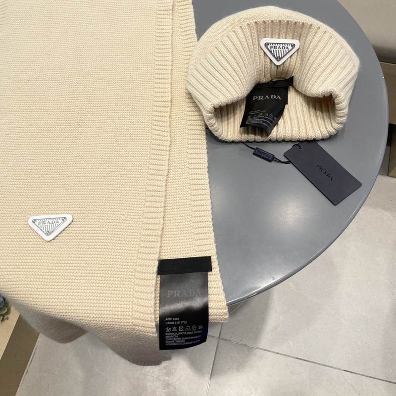Prada scarf hat (361)