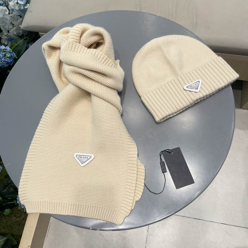 Prada scarf hat (364)